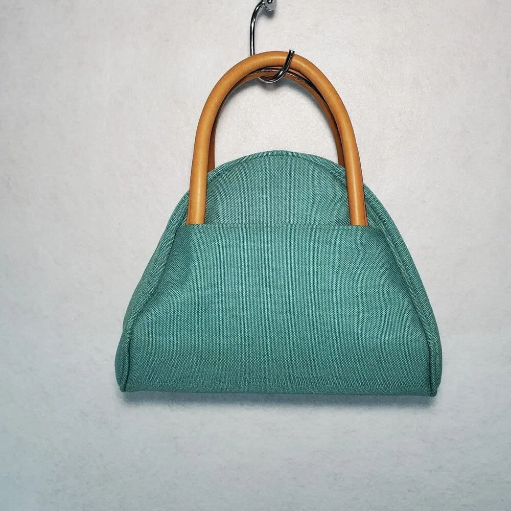 EAST 57 Vintage 90s Classic Bowler Style Hand Bag